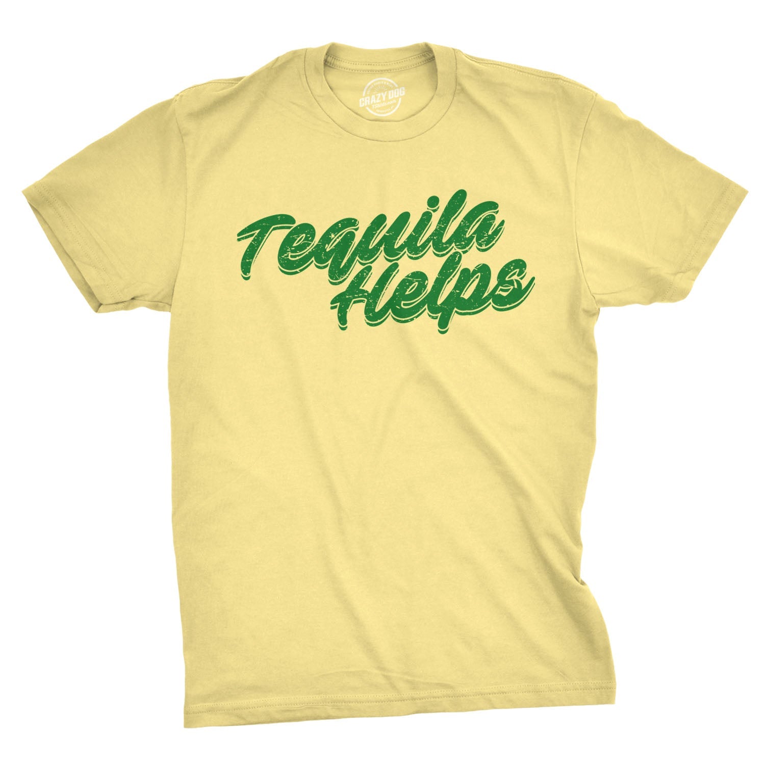 Tequila Helps Men's T Shirt