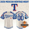 Texas Rangers 2026 Mexican Heritage Night Baseball Jersey