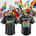 Texas Rangers Pride Celebration Baseball Jersey