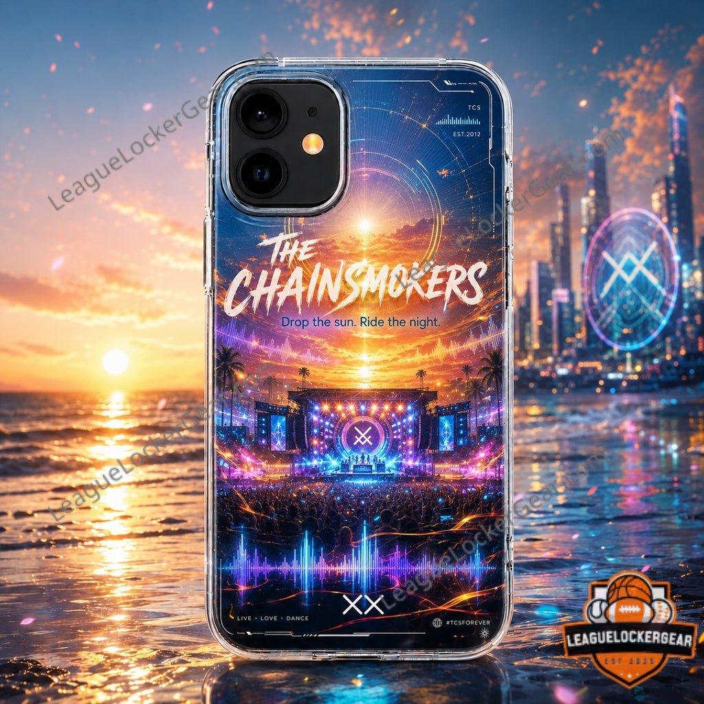 The Chainsmokers Drop The Sun Ride The Night Concert Phone Case