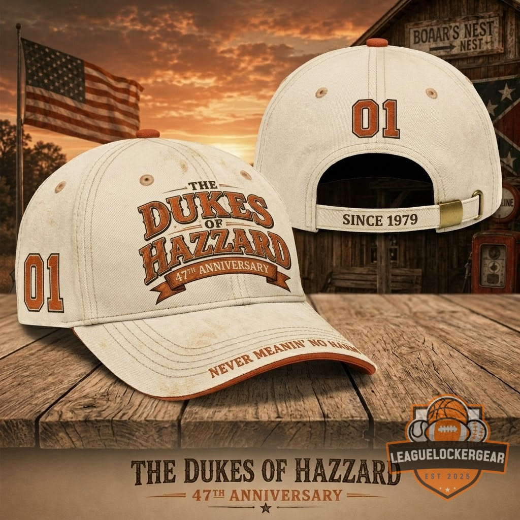 The Dukes of Hazzard 1979-2026 47th Anniversary T-Shirt
