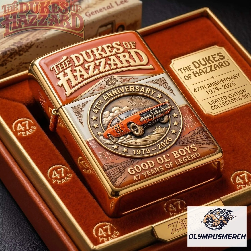 The Dukes of Hazzard 47th Anniversary 1979-2026 Zippo Lighter