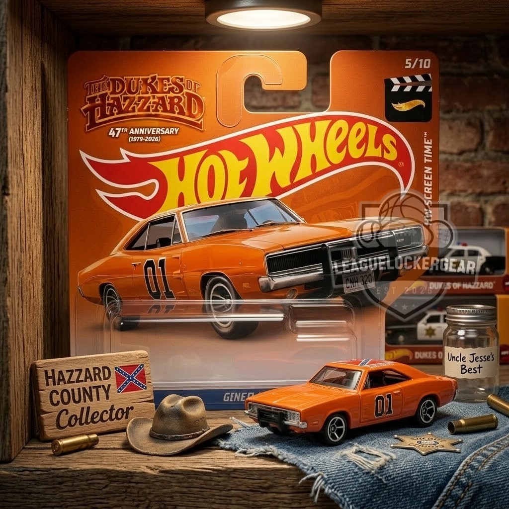 The Dukes of Hazzard 47th Anniversary General Lee Hot Wheels Car