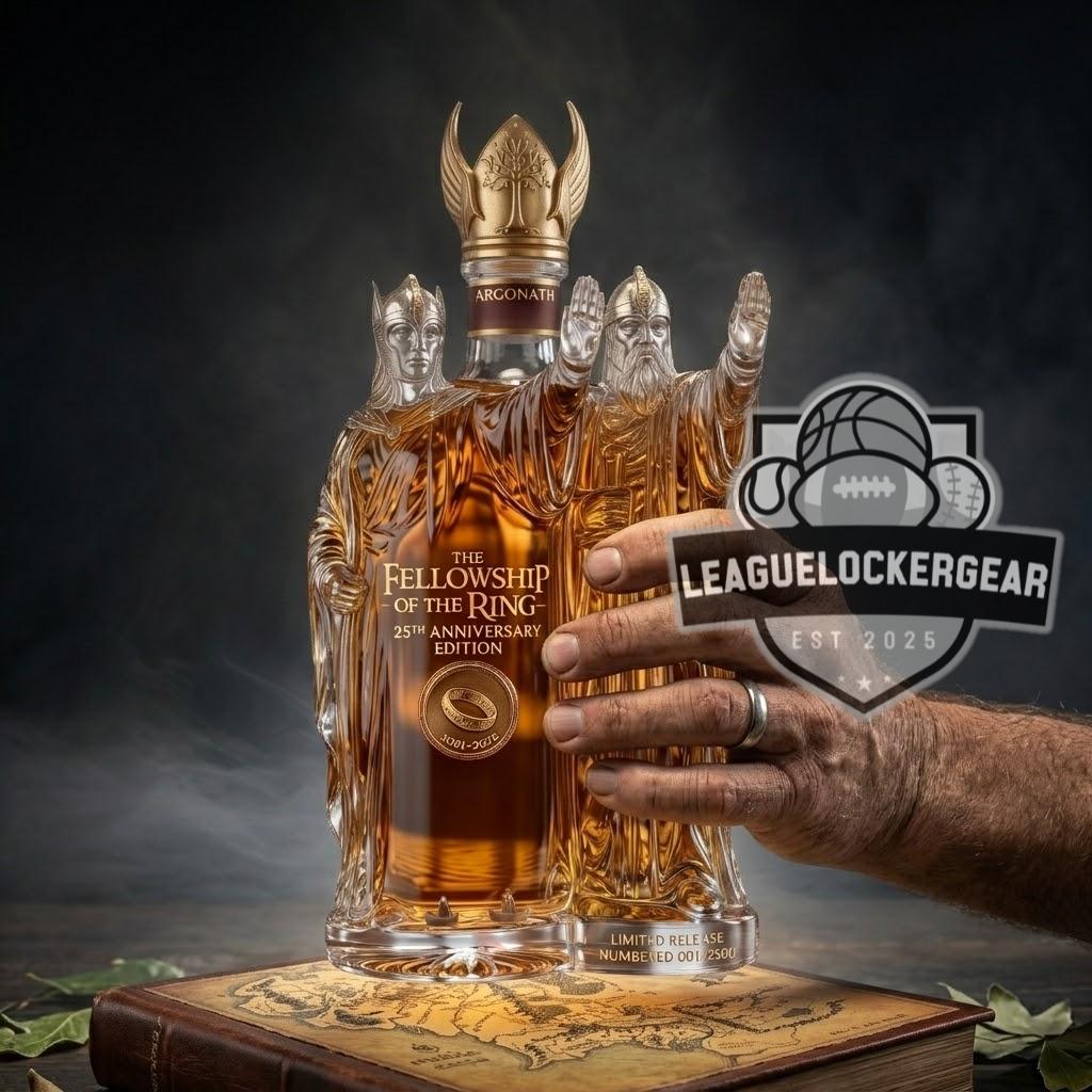 The Fellowship of the Ring 25th Anniversary Edition Argonath Whiskey Decanter