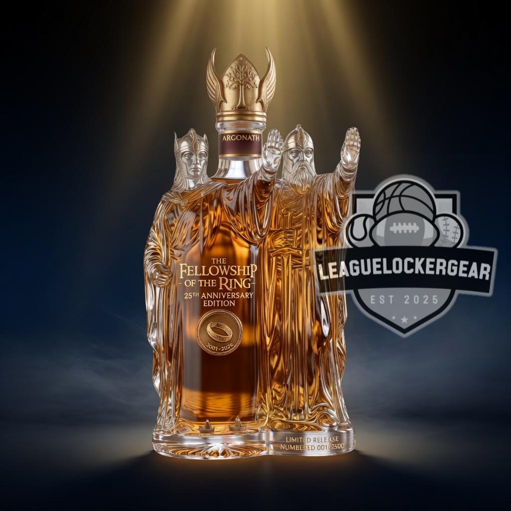 The Fellowship of the Ring 25th Anniversary Edition Argonath Whiskey Decanter