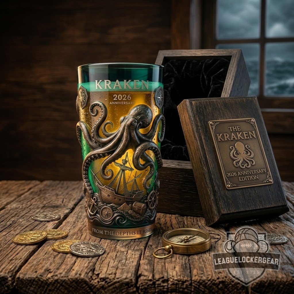 The Kraken 2026 Anniversary Pint Glass