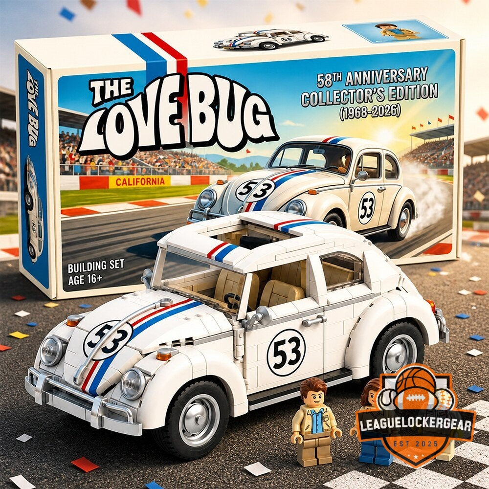 The Love Bug Herbie 58th Anniversary Collector’s Edition Building Set