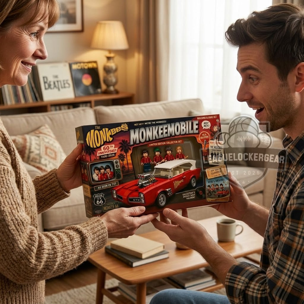 The Monkees Monkeemobile 60th Anniversary Building Blocks Set