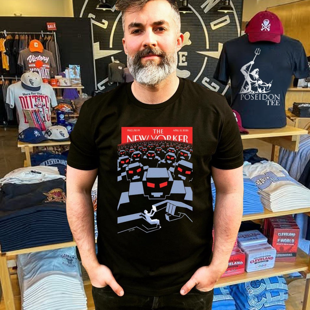 The New Yorker April 13 2026 Christoph Niemann New Horizons T-shirt