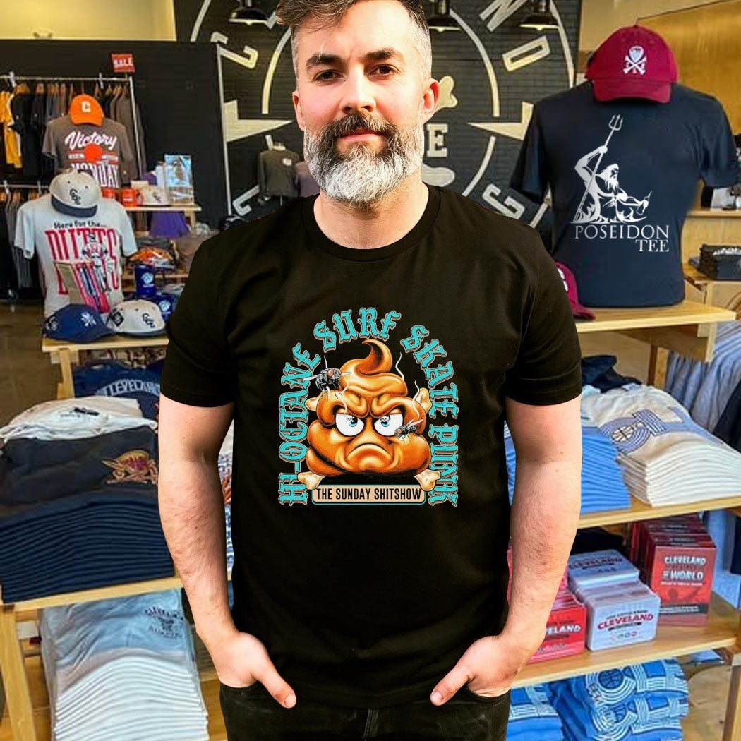 The Sunday Shitshow Hi-octane Surf Skate Punk T-shirt