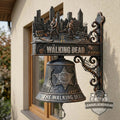 The Walking Dead King County Sheriff Badge Wall Bell
