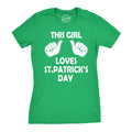 This Girl Loves St. Patrick's Day Women's T Shirt
