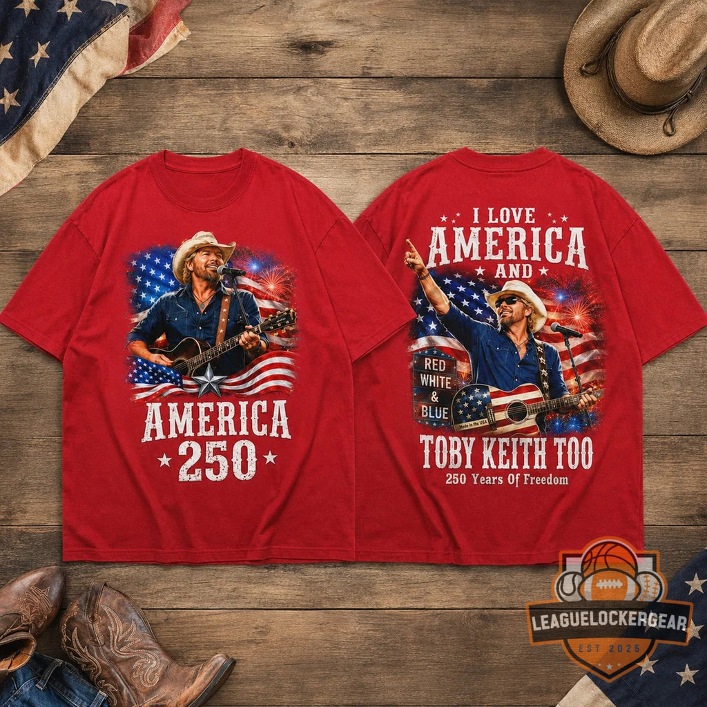 Toby Keith America 250 Years Of Freedom T-Shirt