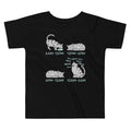 Cat Day Schedule Kid's Toddler Tee