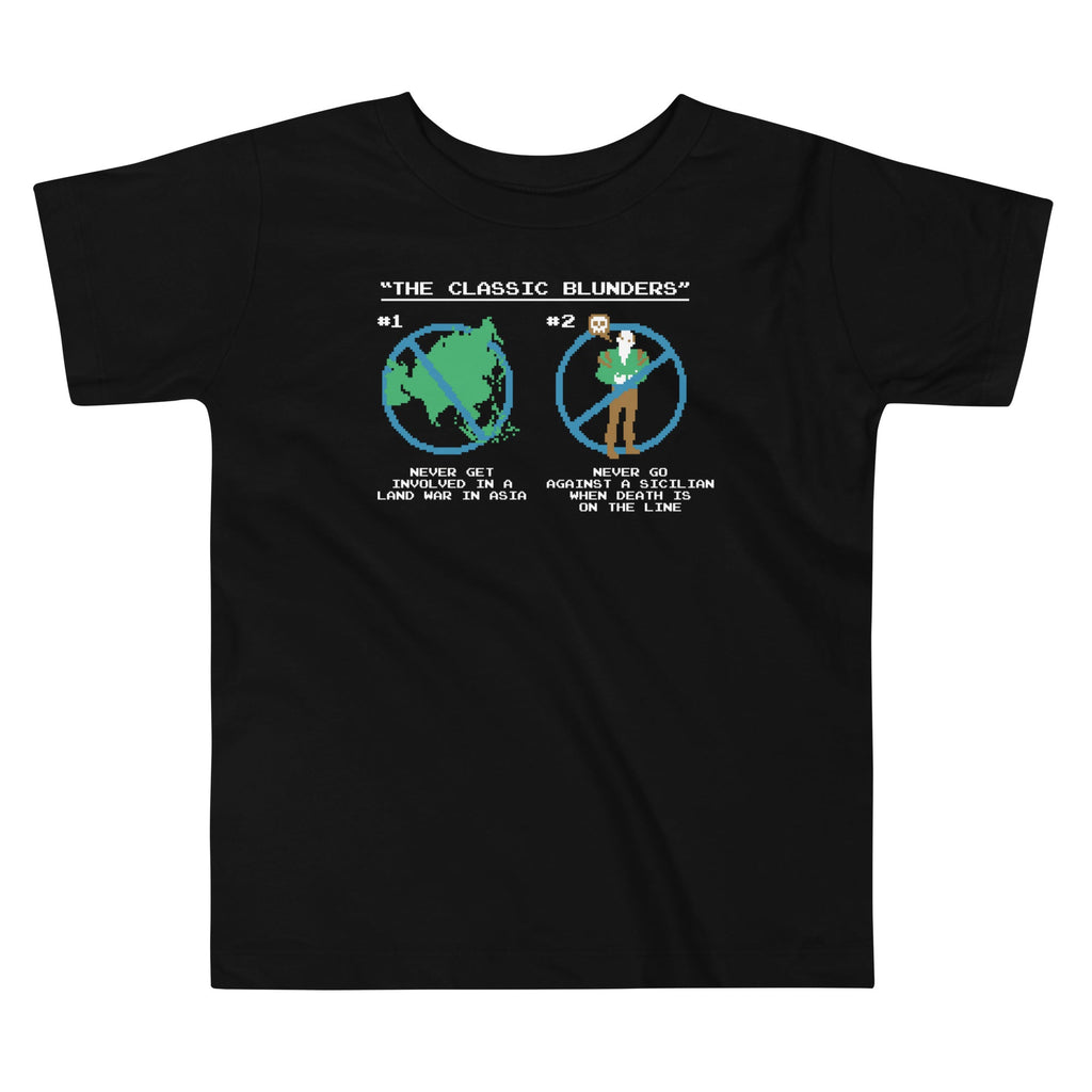 The Classic Blunders Kid's Toddler Tee