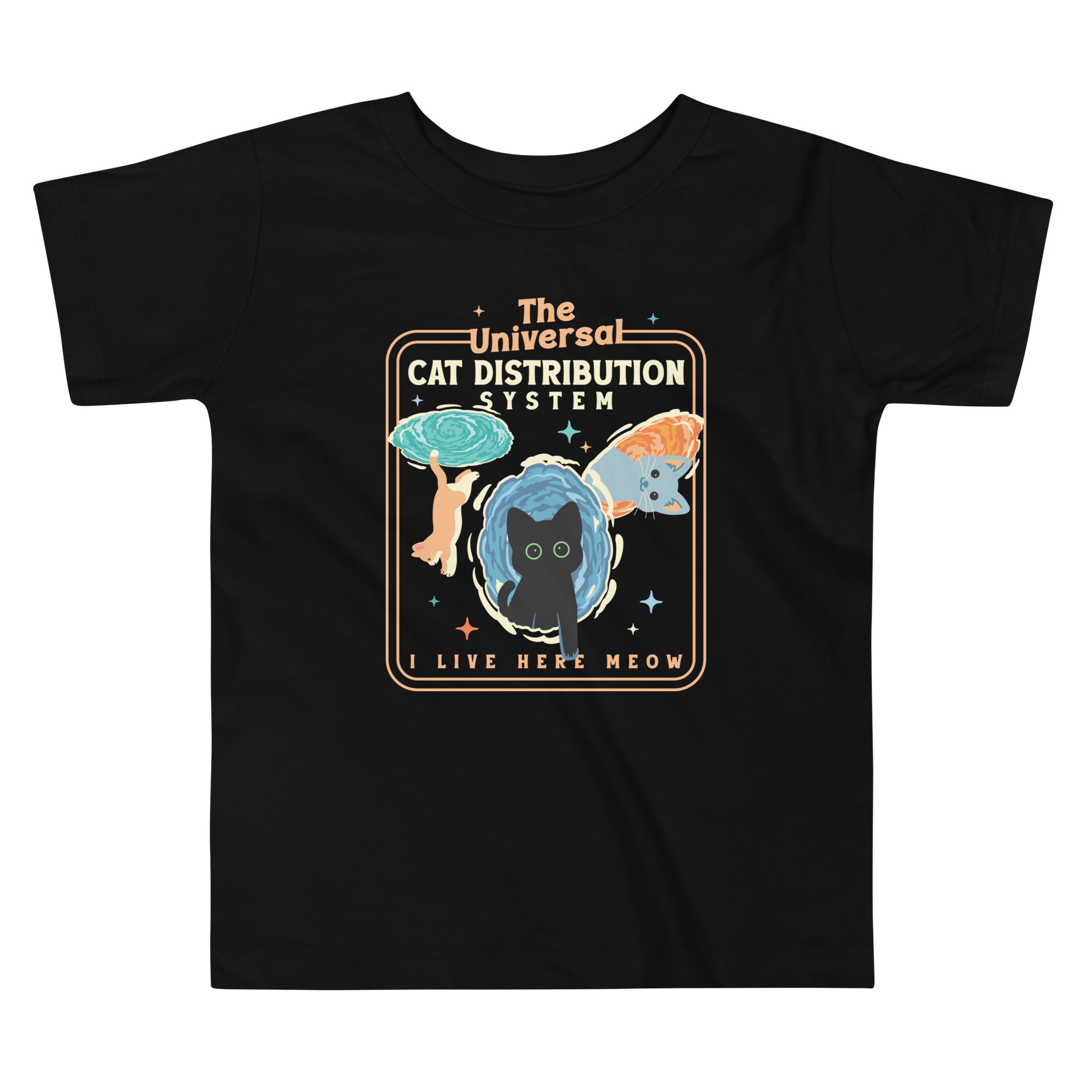 The Universal Cat Distribution System Kid's Toddler Tee