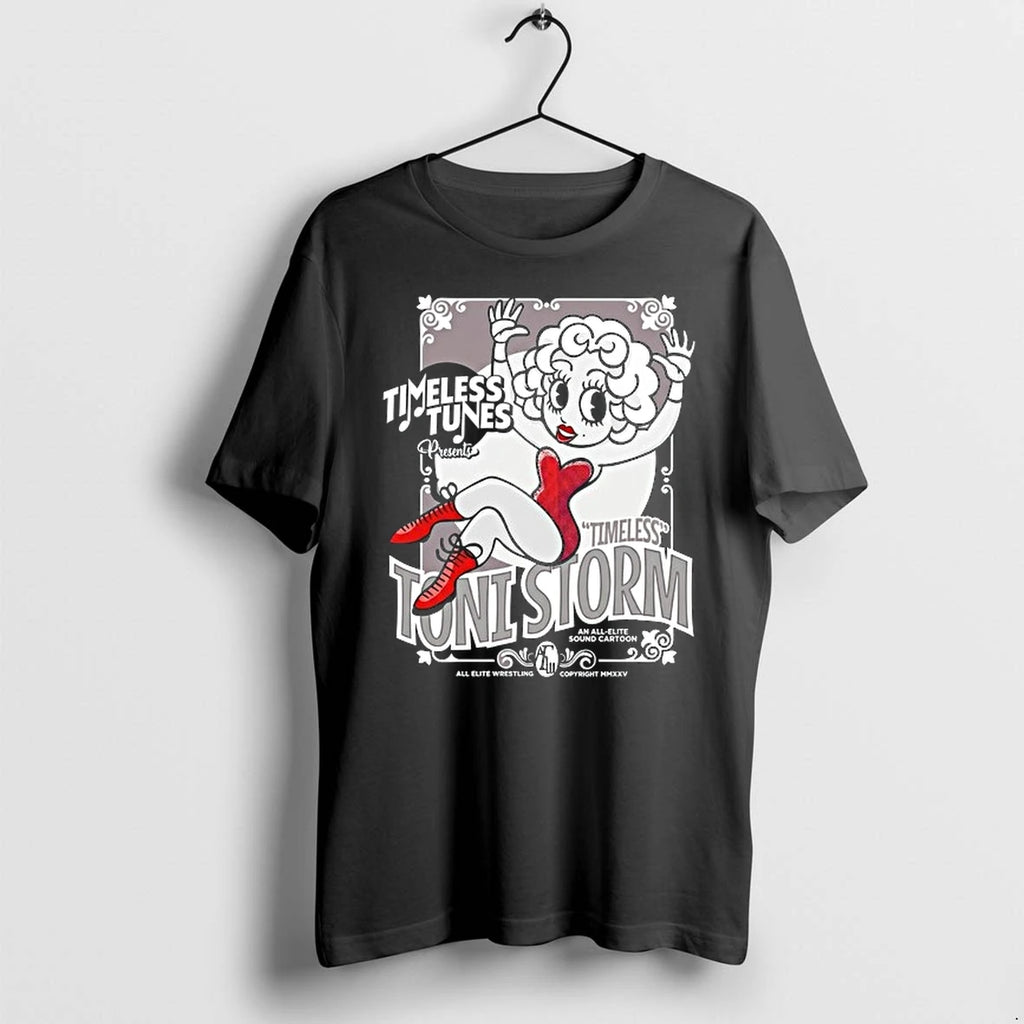 Toni Storm Timeless Tunes Presents An All Elite Sound Cartoon 0 Tshirts Sweater