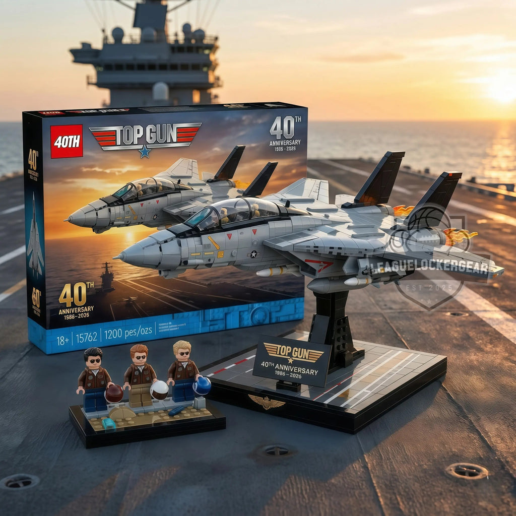 Gun 40th Anniversary 1986-2026 LEGO F-14 Tomcat Set