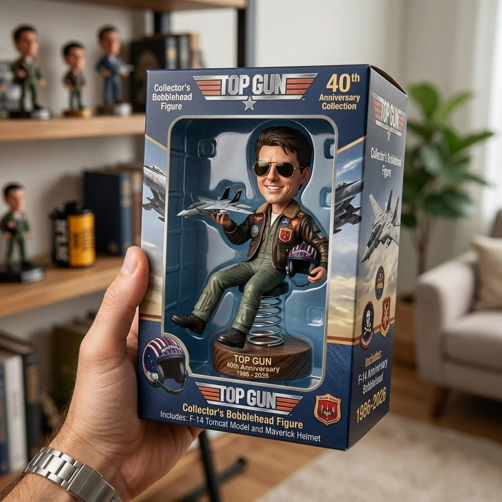 Gun 40th Anniversary 1986-2026 Maverick Bobblehead
