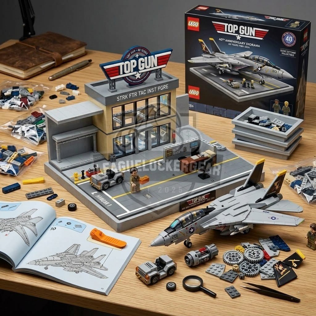 Gun 40th Anniversary F-14A Tomcat Brick Set