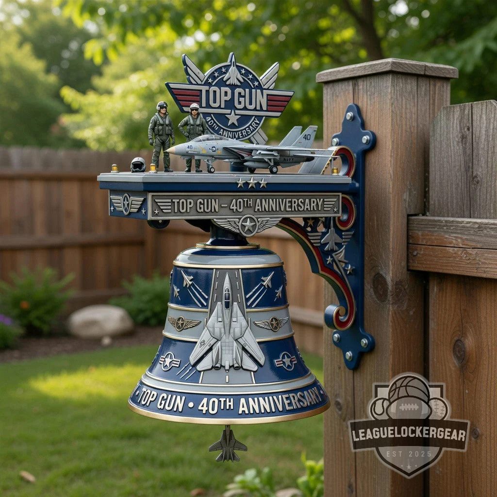 Gun 40th Anniversary Wall Bell