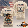 Gun Maverick 40th Anniversary 1986-2026 T-Shirt