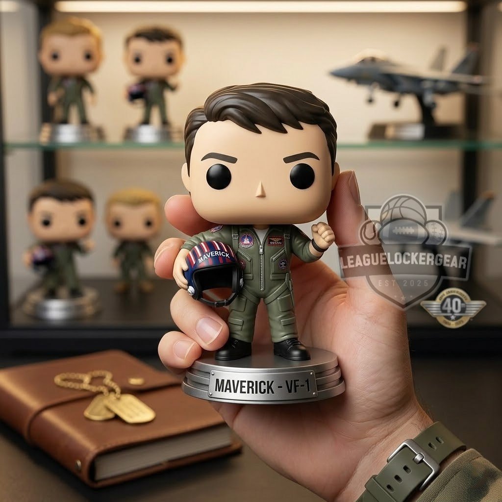 Gun Maverick 40th Anniversary Funko Pop Figure