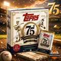 Topps Baseball 75th Anniversary 1951-2026 Trading Card Box