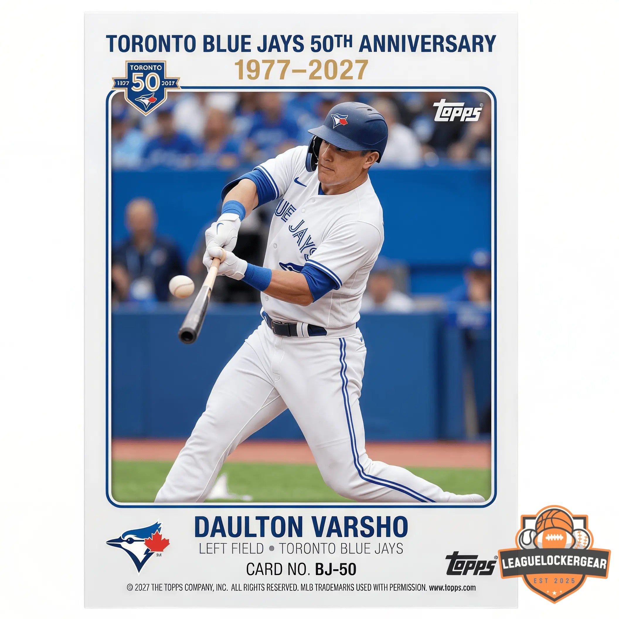 Toronto Blue Jays 50th Anniversary Edition Trading Card Box