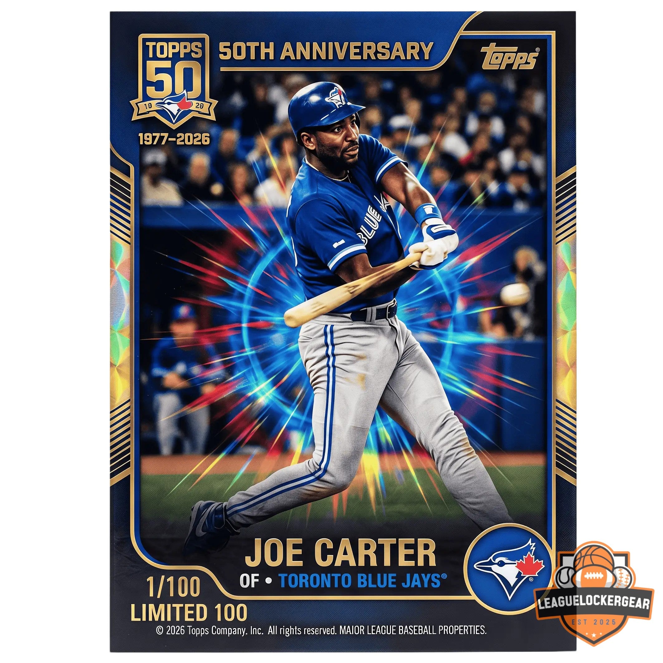 Toronto Blue Jays 50th Anniversary Edition Trading Card Box