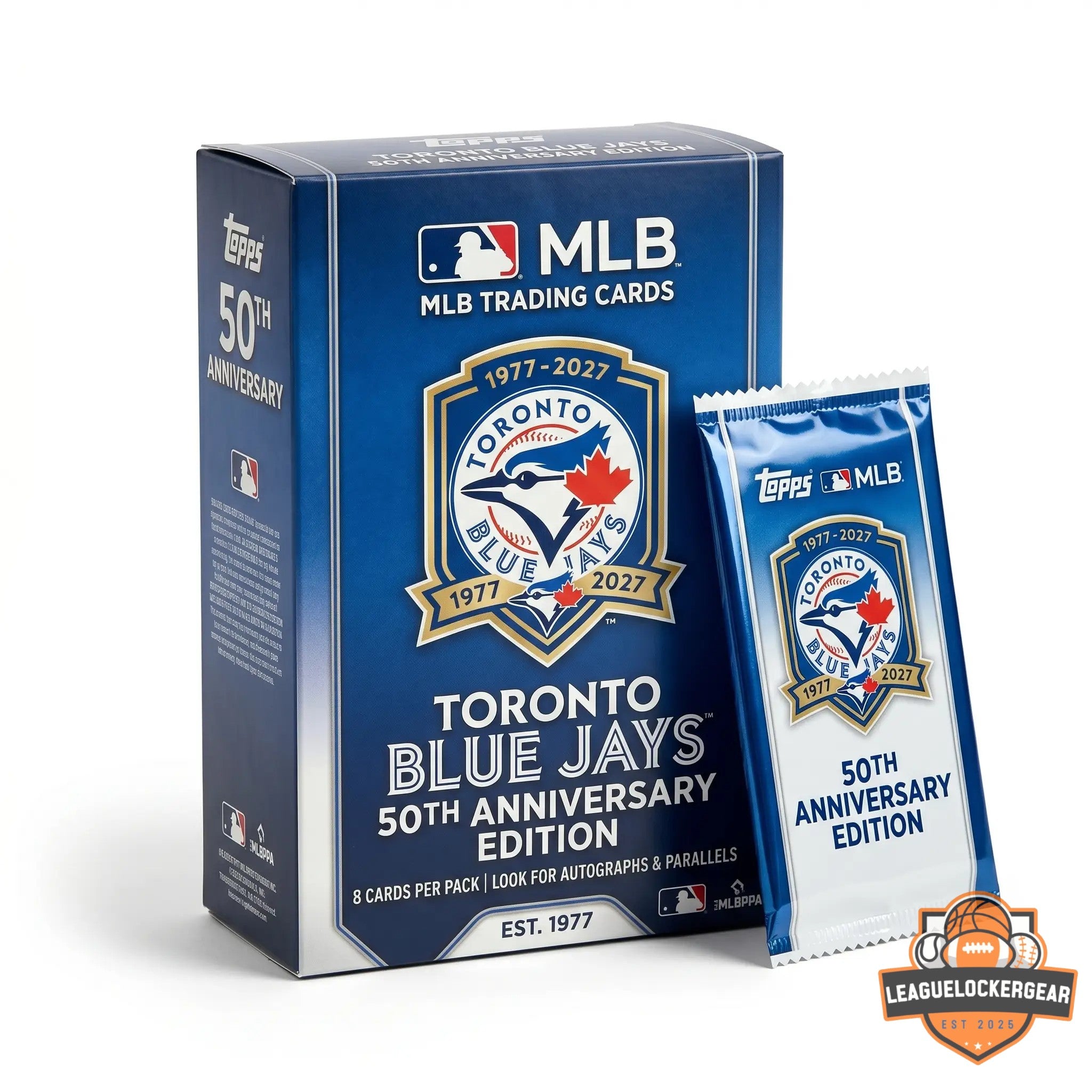Toronto Blue Jays 50th Anniversary Edition Trading Card Box