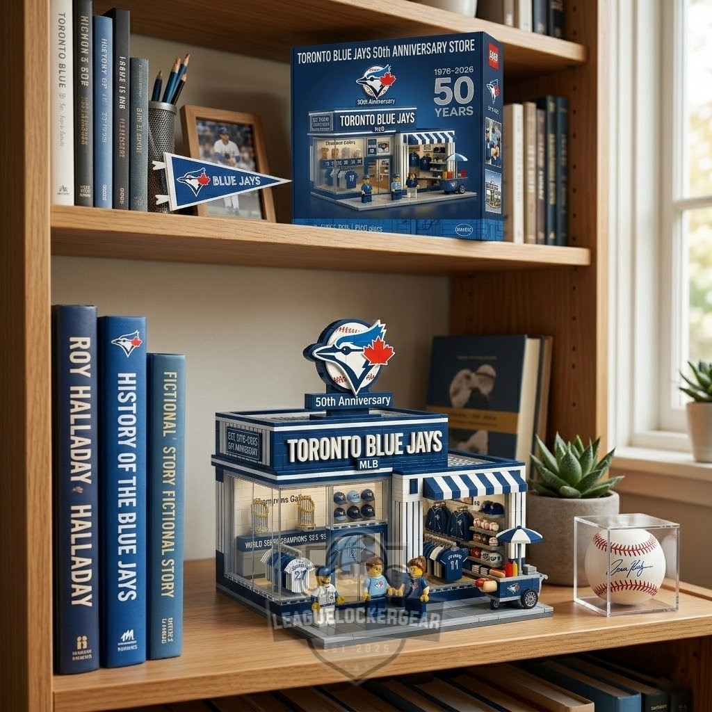 Toronto Blue Jays 50th Anniversary LEGO Store Set