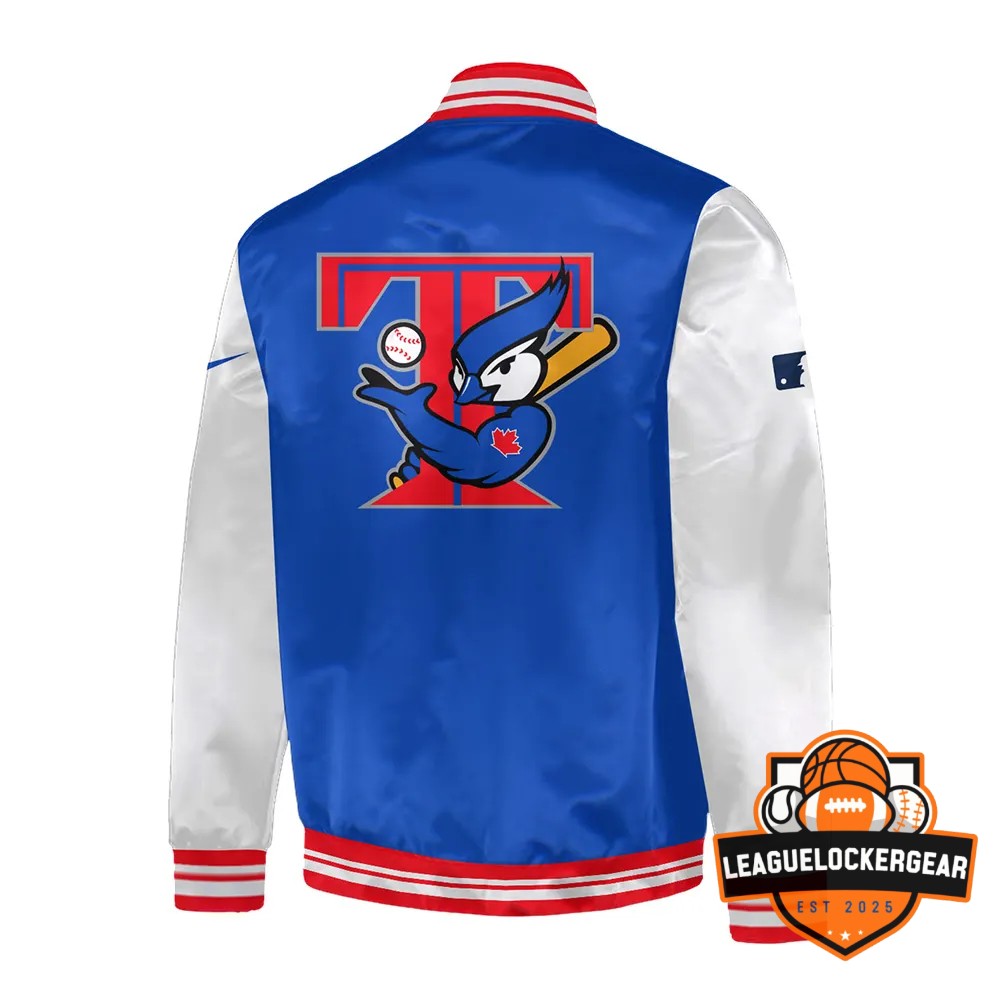 Toronto Blue Jays Classic T-Bird Logo Varsity Jacket