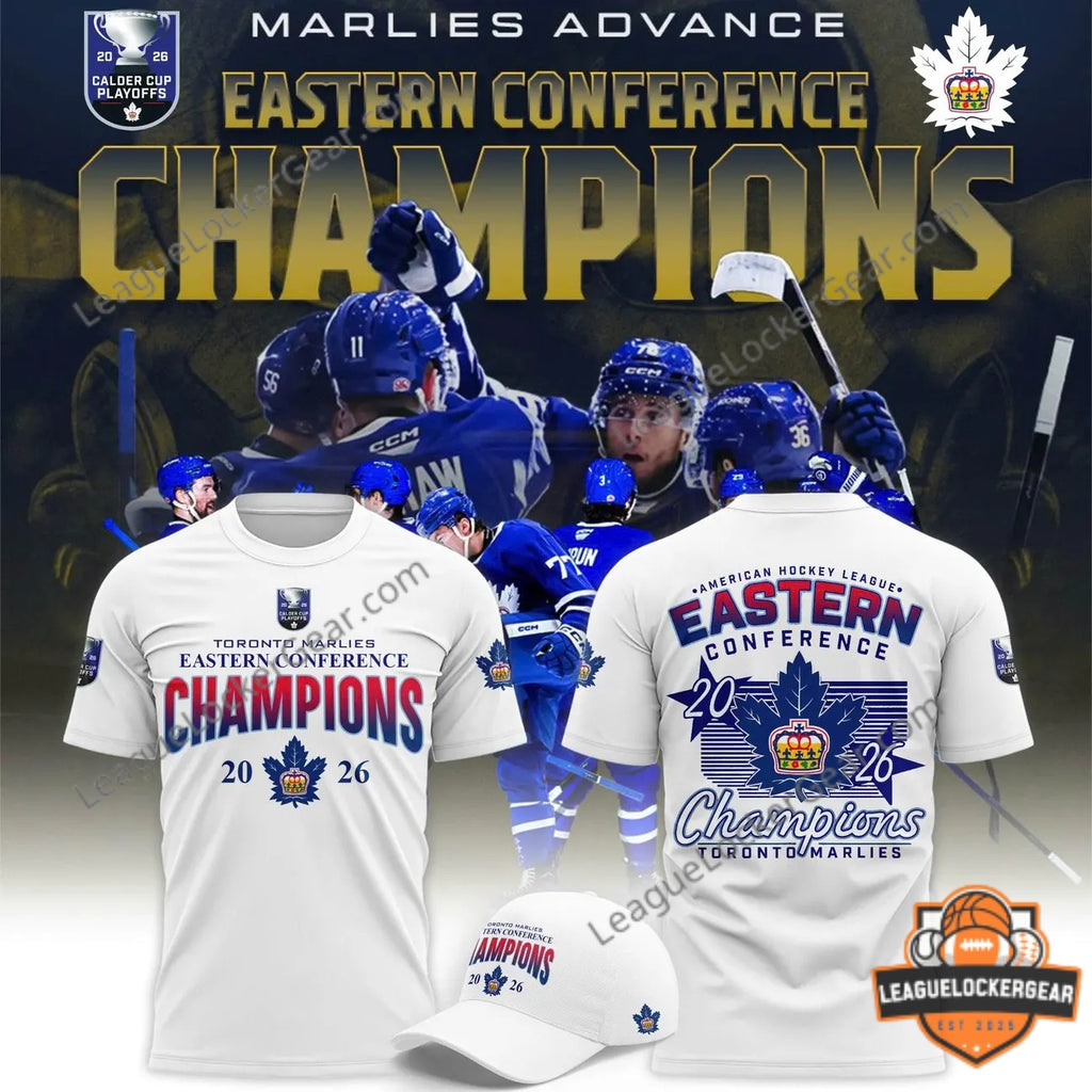 Toronto Marlies Calder Cup Playoffs Eastern Conference Champions 2026 T-Shirt