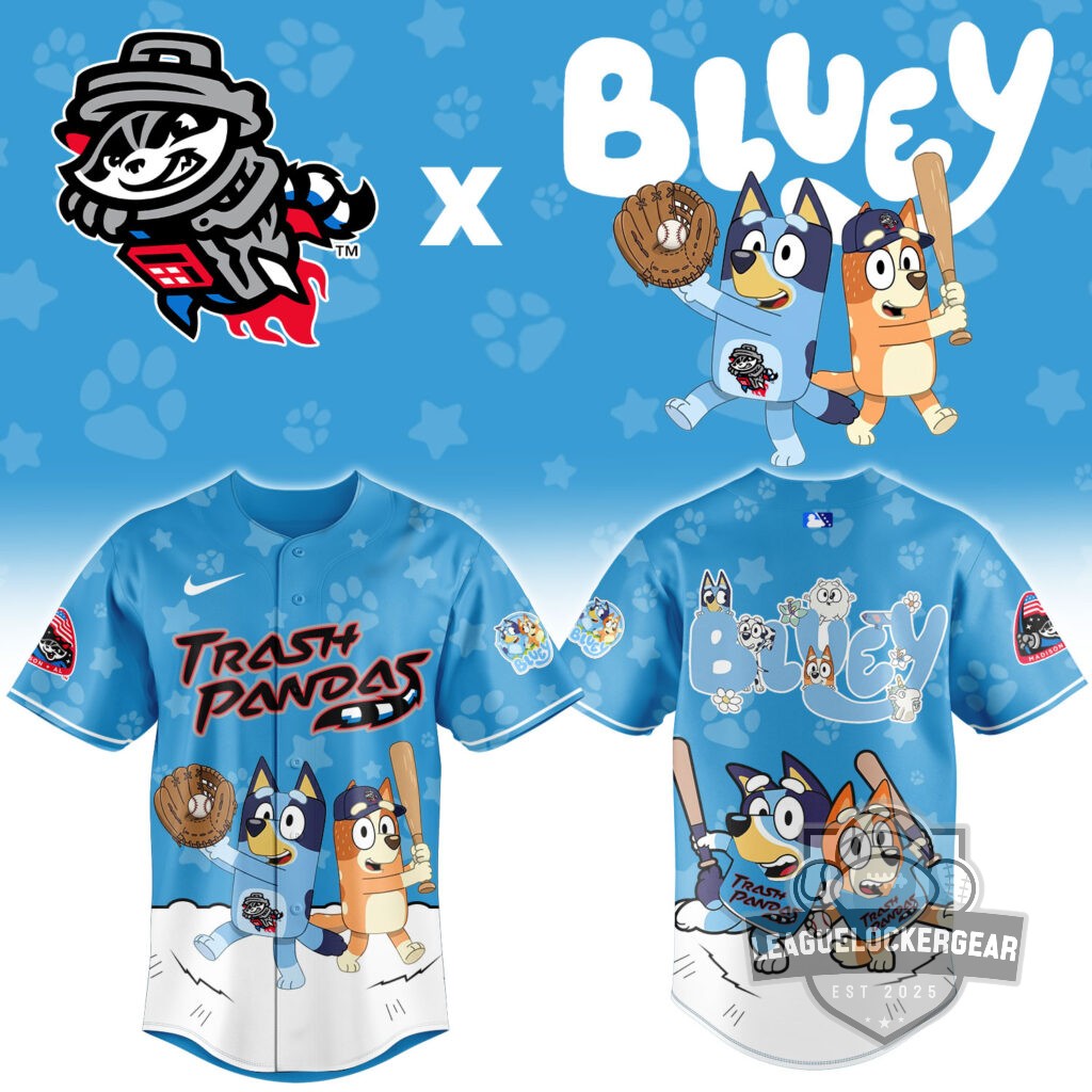 Trash Pandas X Bluey Baseball Jersey