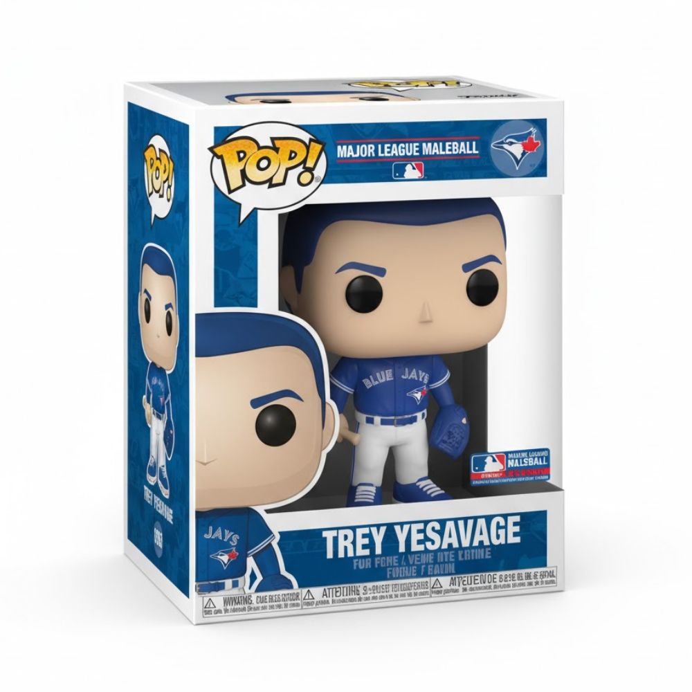 Trey Yesavage Toronto Blue Jays Funko Pop Vinyl Figure – 2025 MLB Exclusive