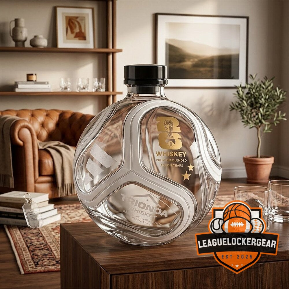 World Cup 2026 Adidas Trionda Whiskey Bottle Decanter