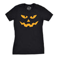 Triangle Nose Pumpkin Face Halloween Women's T Shirt