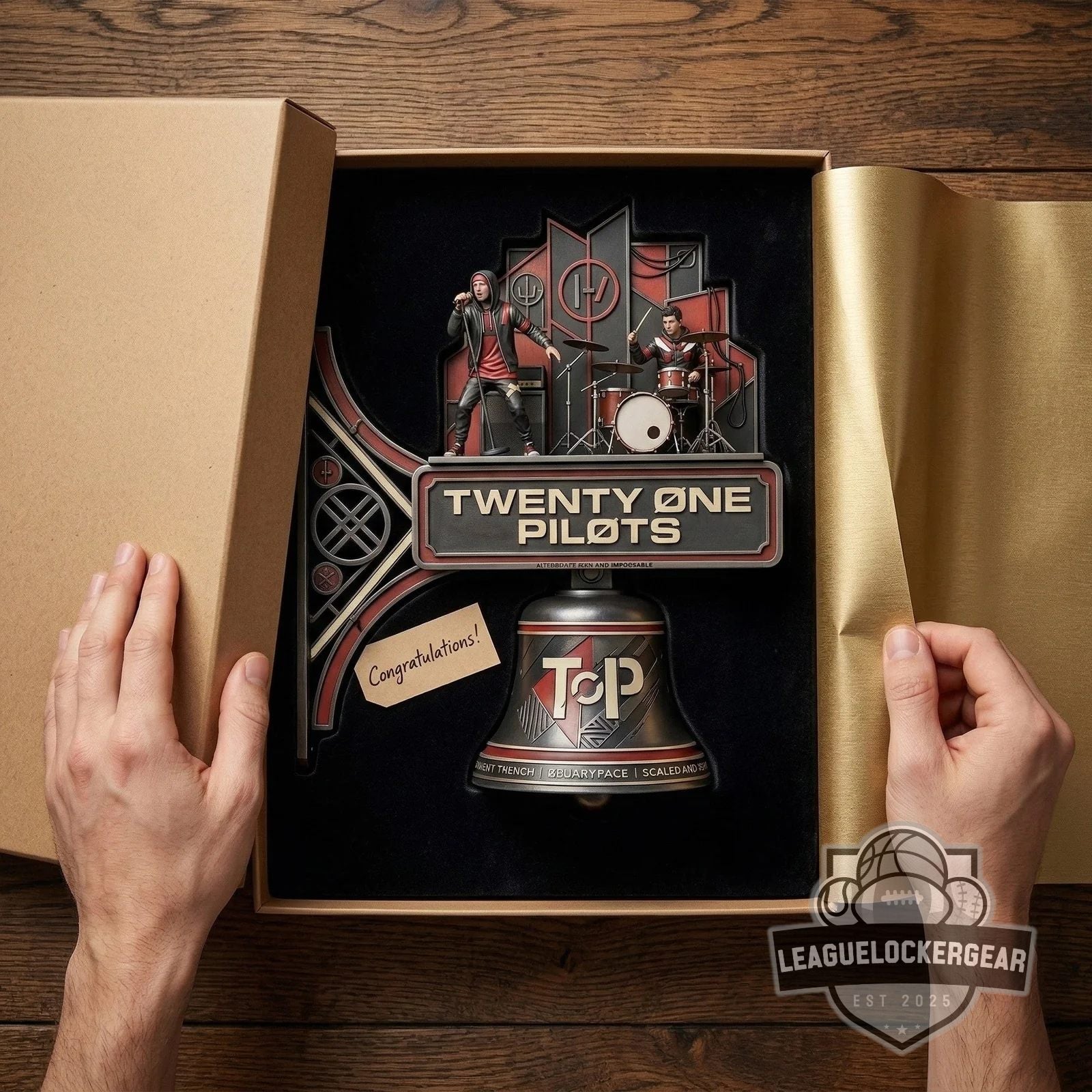 Twenty One Pilots Wall Mounted Bell
