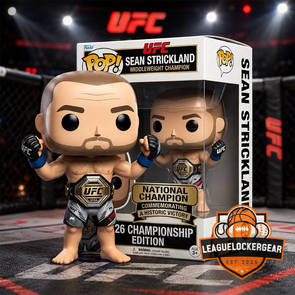 UFC Sean Strickland Middleweight Champion 26 Championship Edition Funko Pop Figure