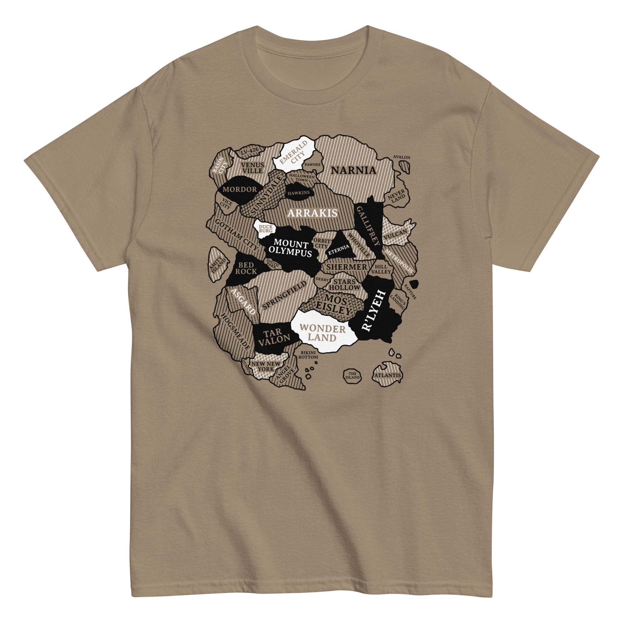 World Map Men's Classic Tee