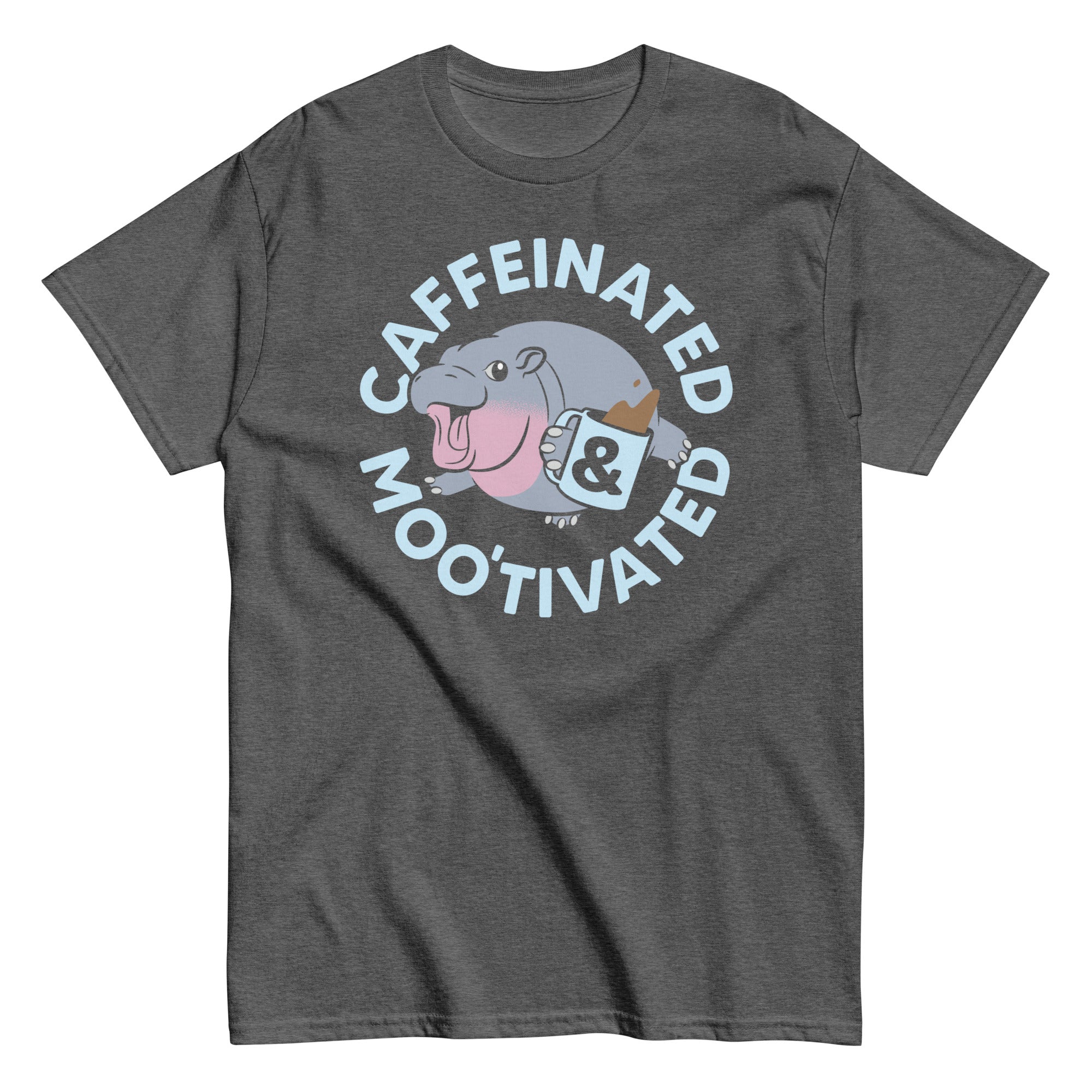 Caffeinated & Moo'tivated Men's Classic Tee