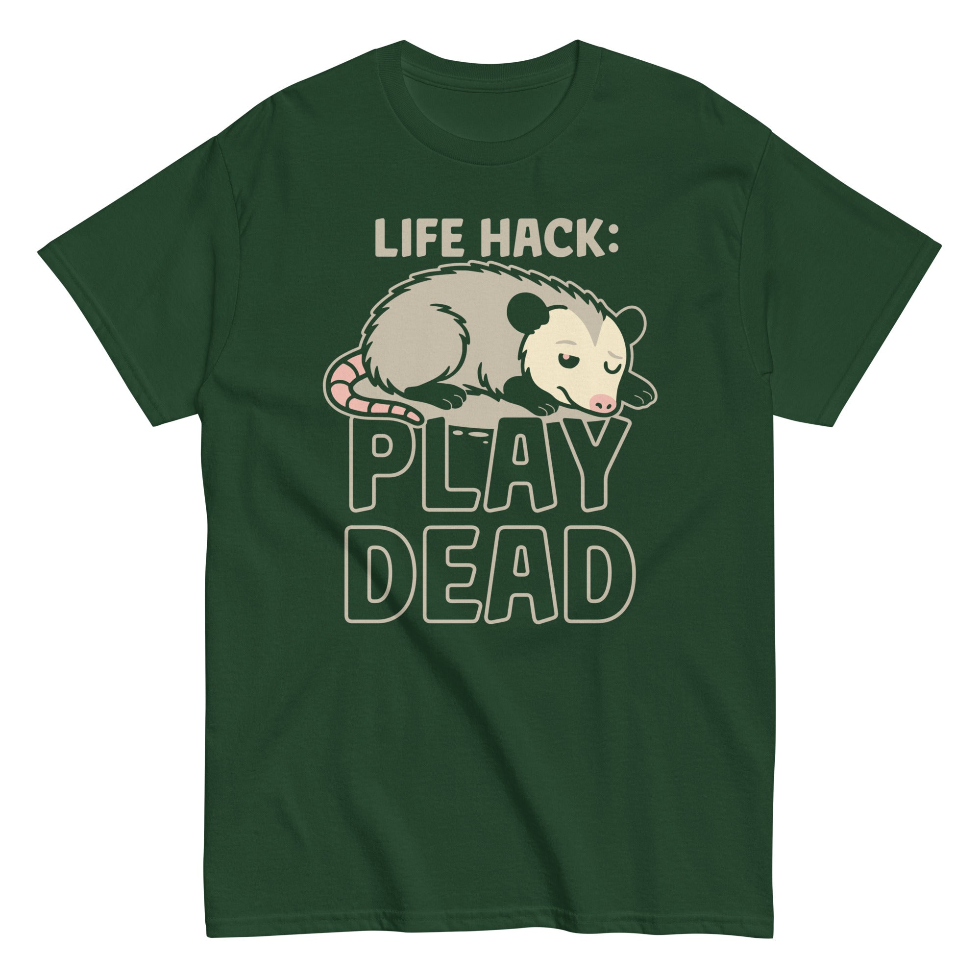 Life Hack Play Dead Men's Classic Tee