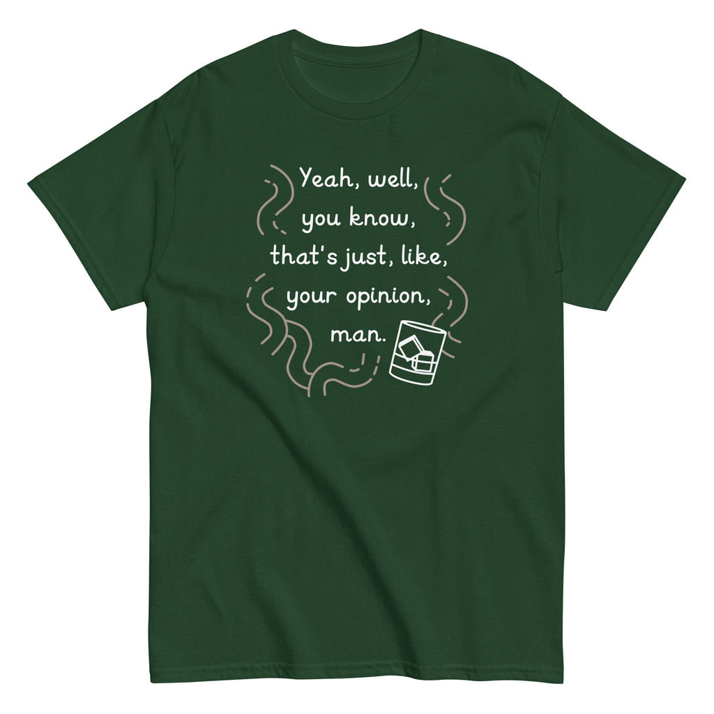 Your Opinion, Man Men's Classic Tee