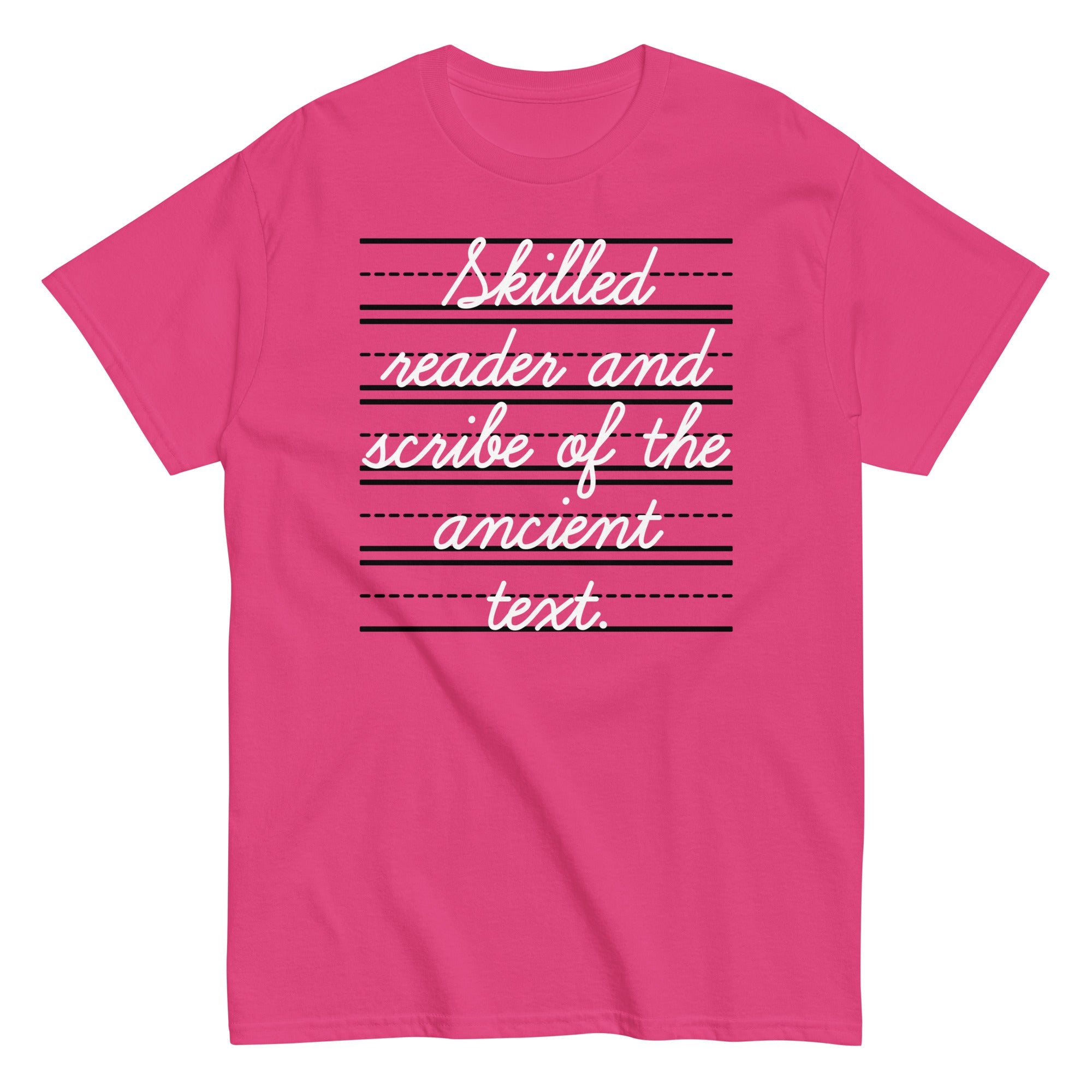 Skilled Reader And Scribe Of The Ancient Text Men's Classic Tee