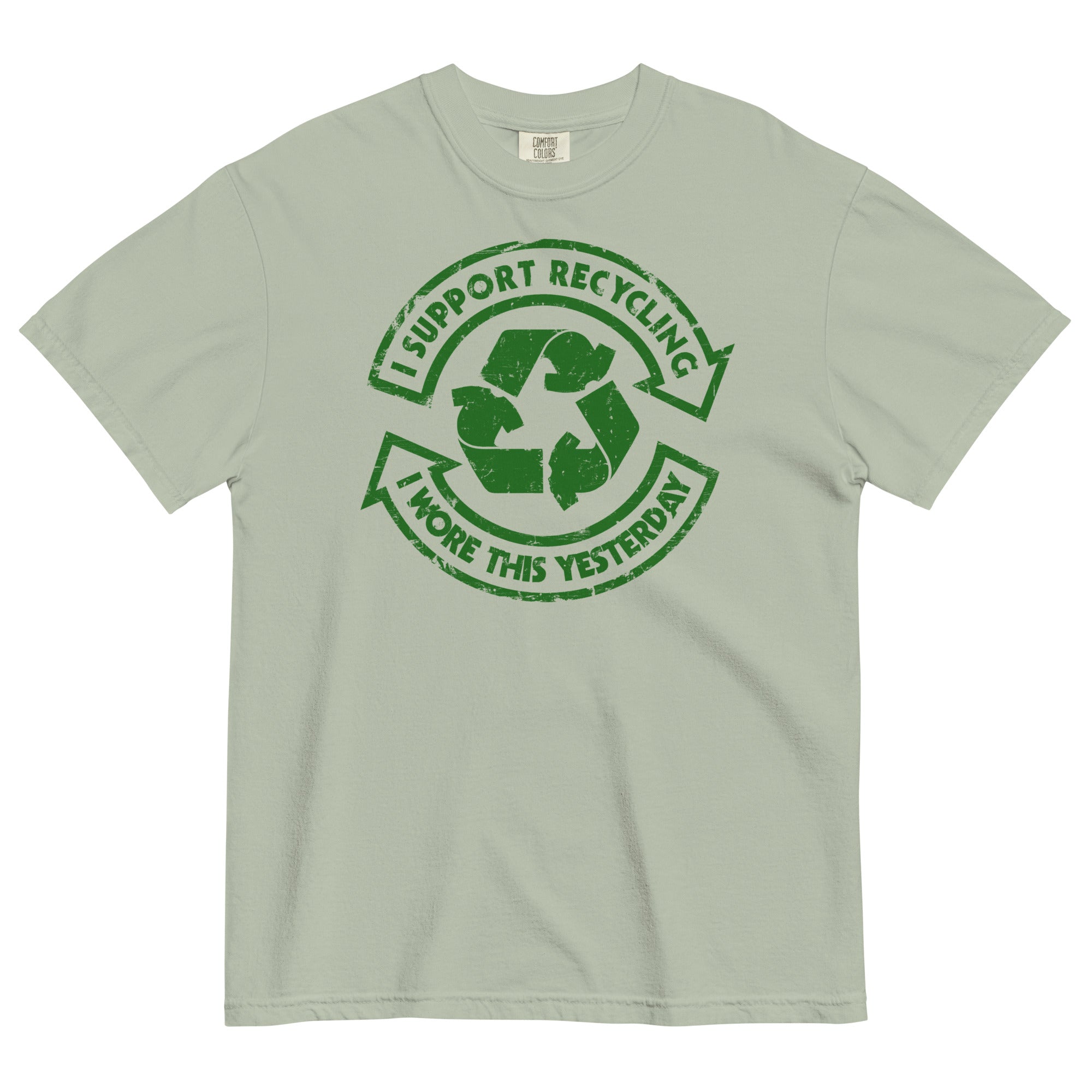 I Support Recycling Men's Relaxed Fit Tee