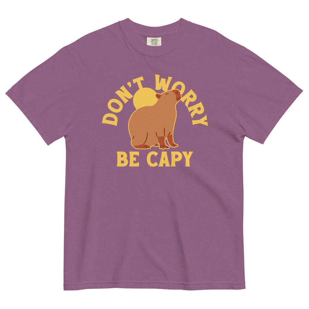 Don't Worry Be Capy Men's Relaxed Fit Tee