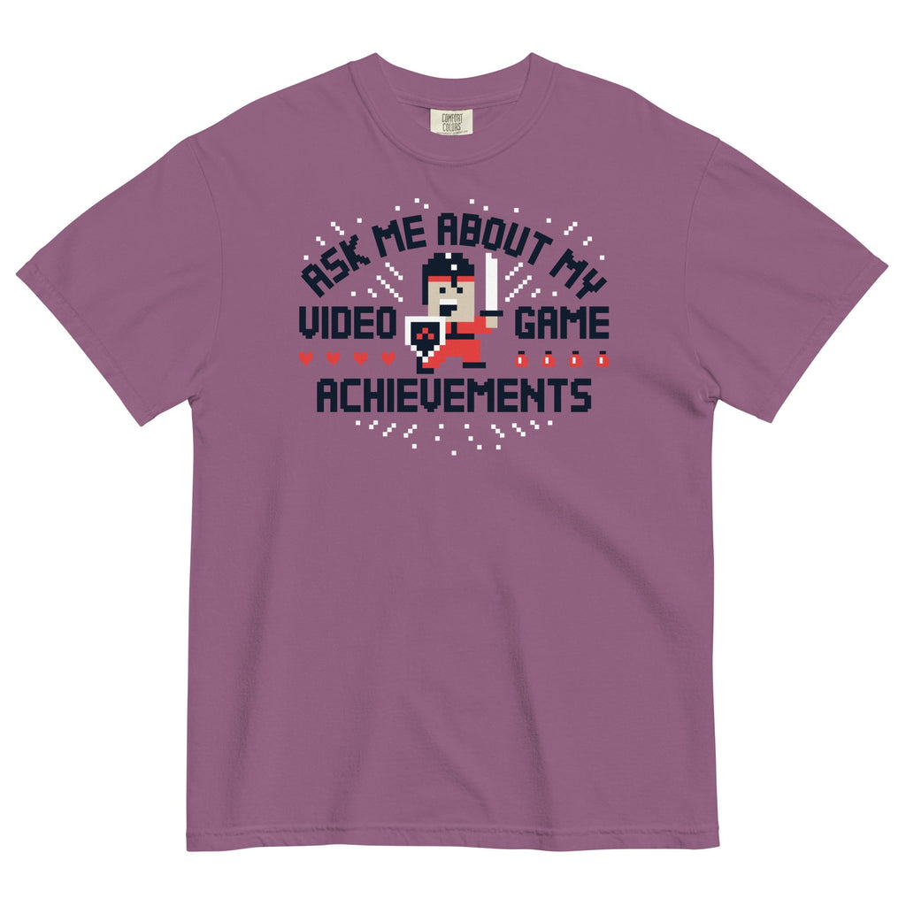 Ask Me About My Video Game Achievements Men's Relaxed Fit Tee