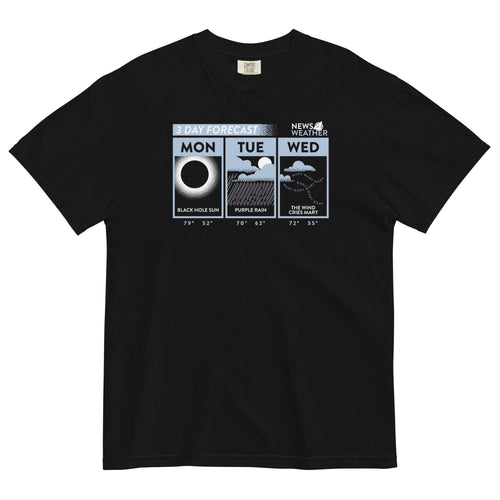3 Day Forecast Men's Relaxed Fit Tee