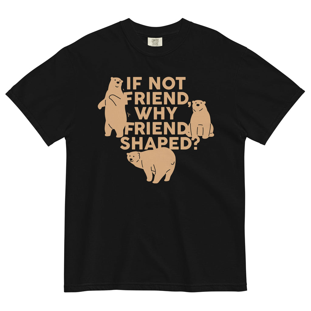 If Not Friend, Why Friend Shaped? Men's Relaxed Fit Tee